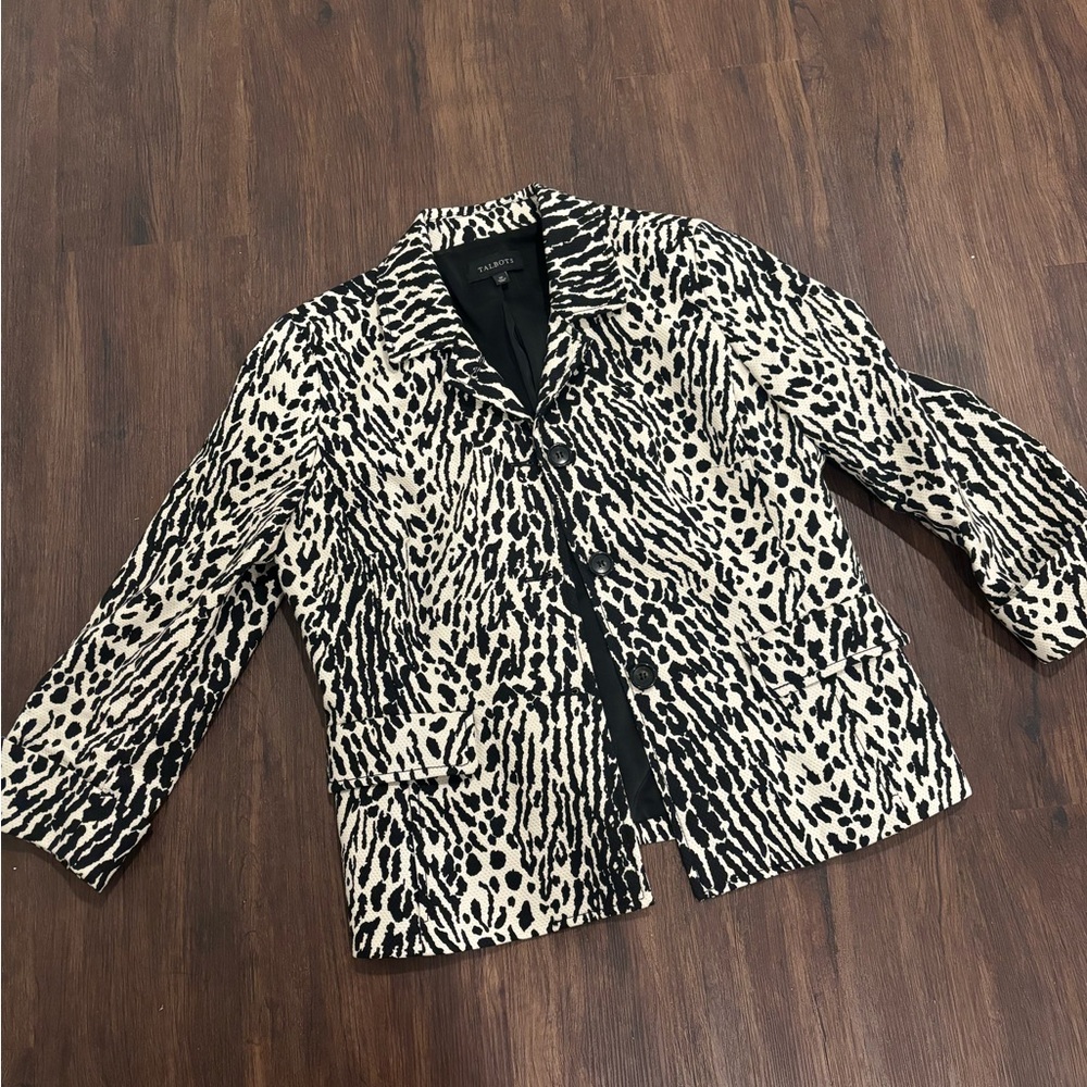 VINTAGE LEOPARD BLAZER